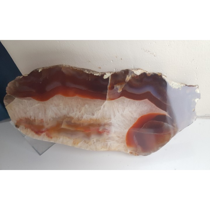 Karneol "rzeczny" z Bobru w Sudetach (river agate)