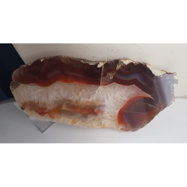 Karneol "rzeczny" z Bobru w Sudetach (river agate)