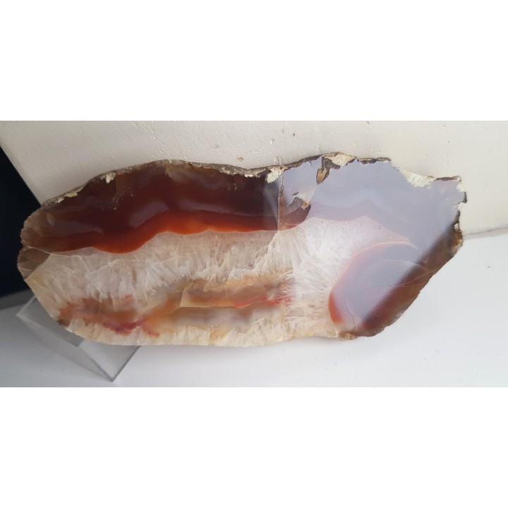 Karneol "rzeczny" z Bobru w Sudetach (river agate)