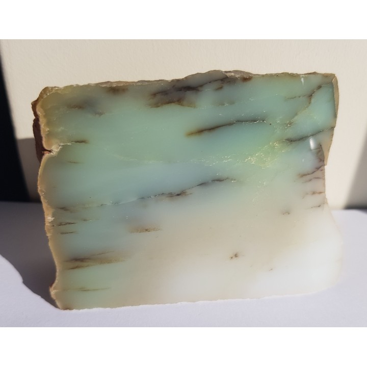 Chryzopraz/chalcedon ze Szklar k. Ząbkowic Śląskich