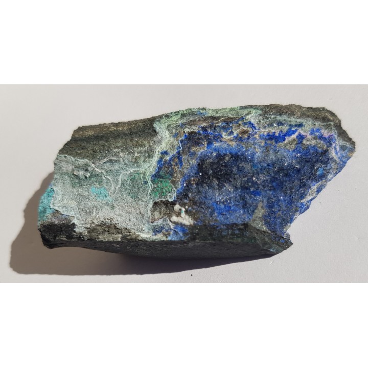 Chalkonatronit z kopalni Rudna (KGHM)