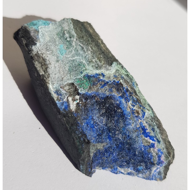 Chalkonatronit z kopalni Rudna (KGHM)