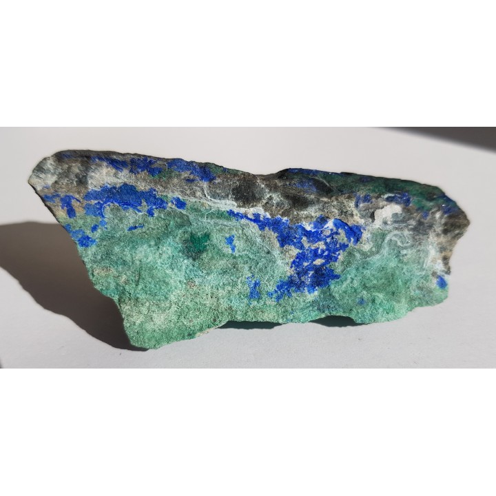 Chalkonatronit z kopalni Rudna (KGHM)