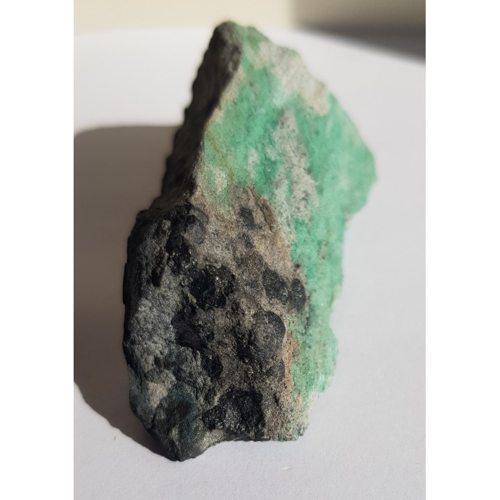 Chalkonatronit z kopalni Rudna (KGHM)