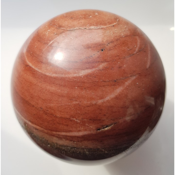 Kula z dewońskiego kwarcytu z Głuchołaz