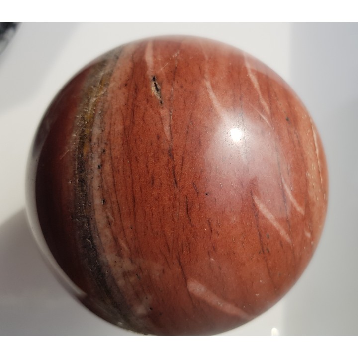 Kula z dewońskiego kwarcytu z Głuchołaz