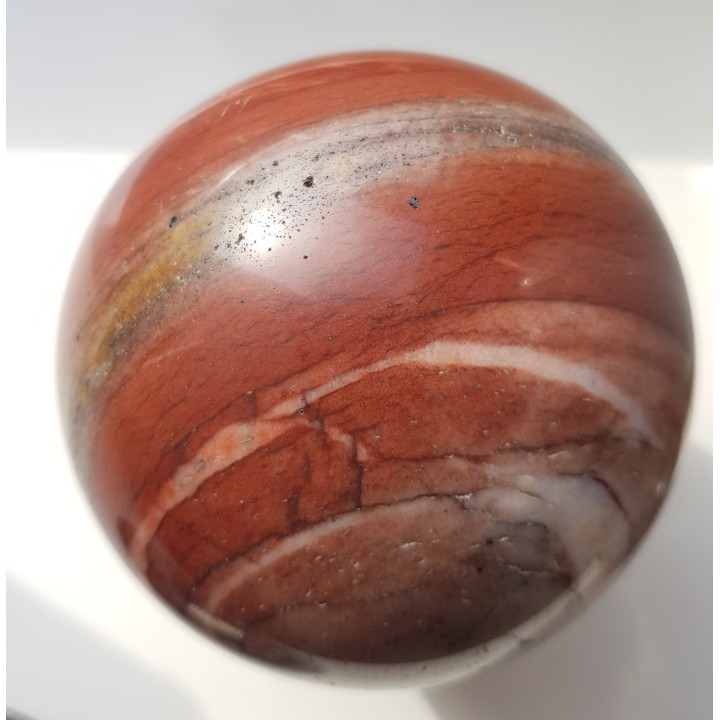 Kula z dewońskiego kwarcytu z Głuchołaz