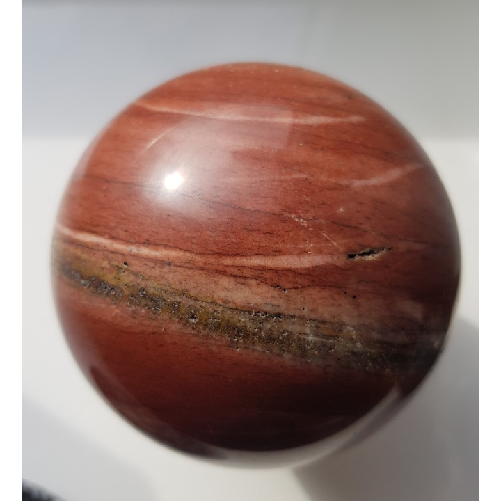 Kula z dewońskiego kwarcytu z Głuchołaz