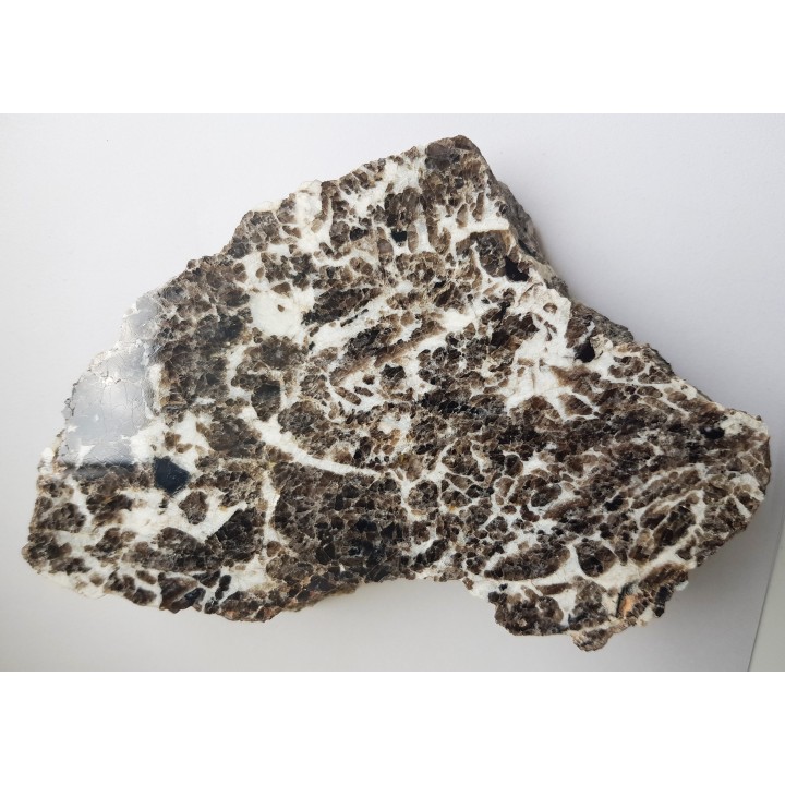 Przerost kwarcu dymnego ze skaleniem potasowym z Piławy Grn.