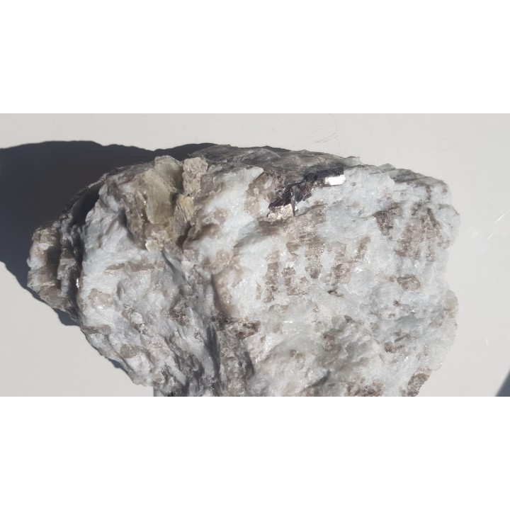 Krystaliczny kasyteryt w pegmatycie z Piławy Grn.