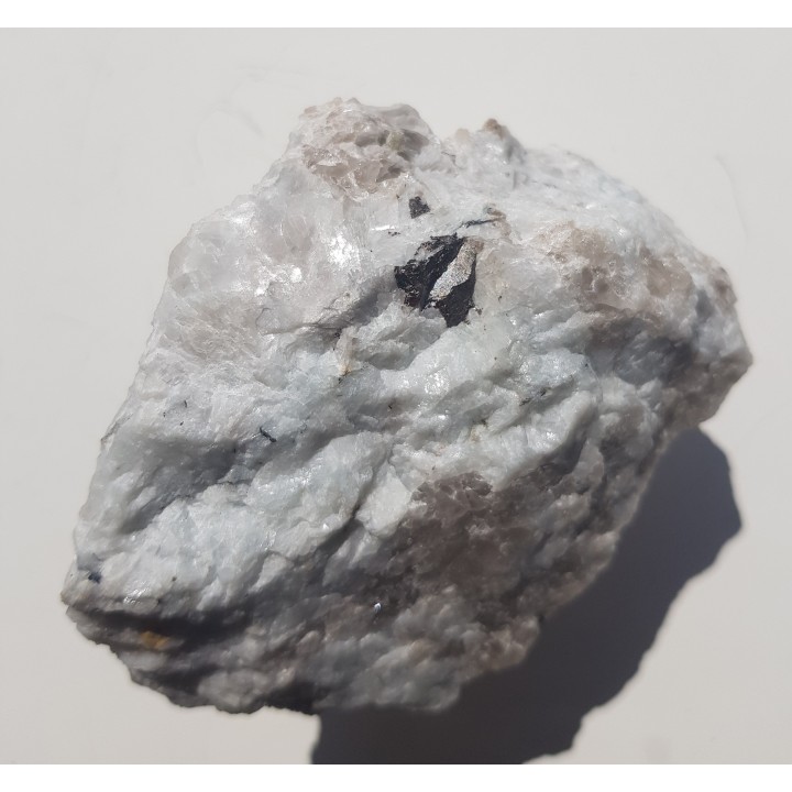 Krystaliczny kasyteryt w pegmatycie z Piławy Grn.