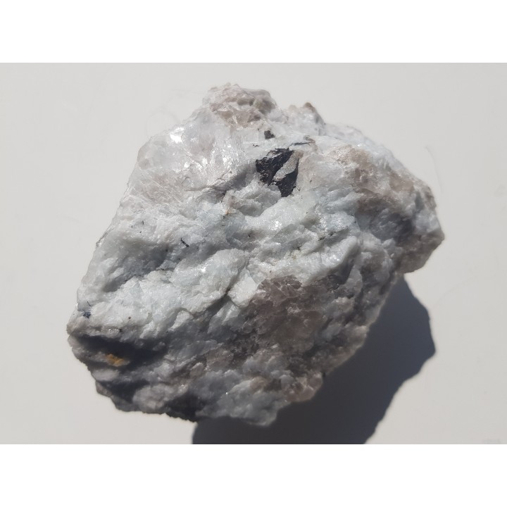 Krystaliczny kasyteryt w pegmatycie z Piławy Grn.