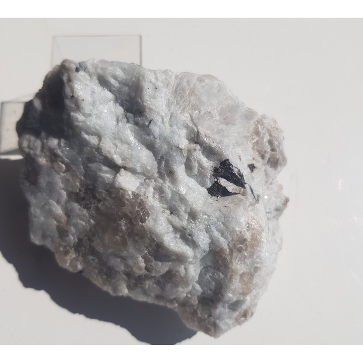 Krystaliczny kasyteryt w pegmatycie z Piławy Grn.