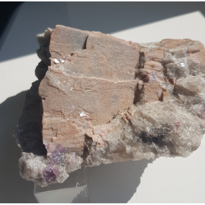 Unikatowy kryształ spodumenu z Piławy Grn.