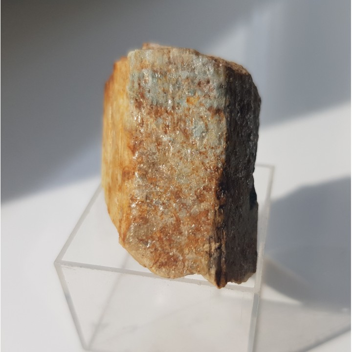 Beryl, fenakit z Kietlic k. Bielawy, Góry Sowie