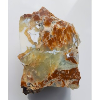 Polerowany okaz opalu ze Szklar