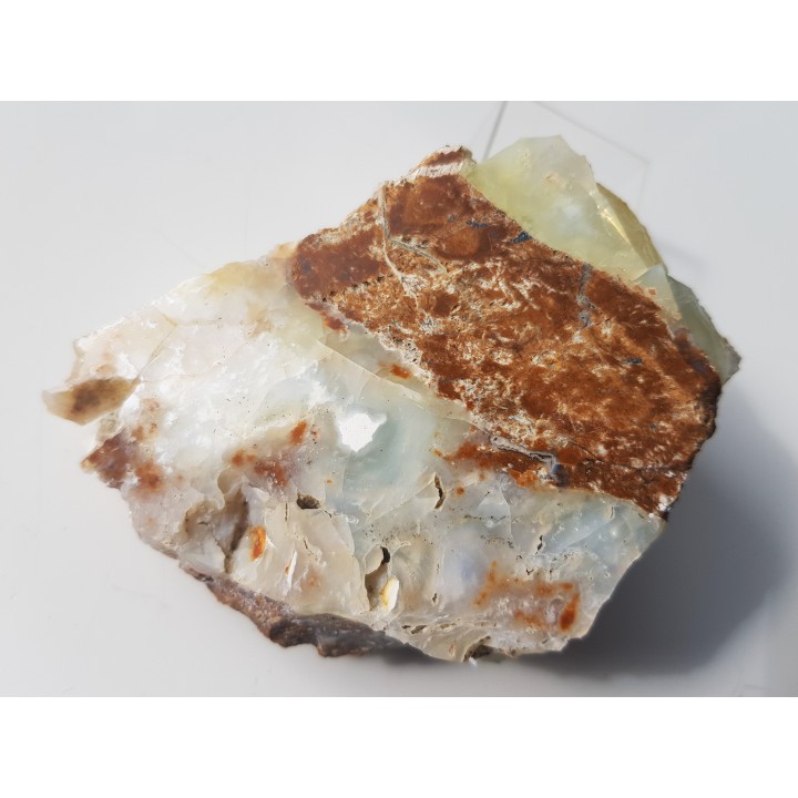 Polerowany okaz opalu ze Szklar