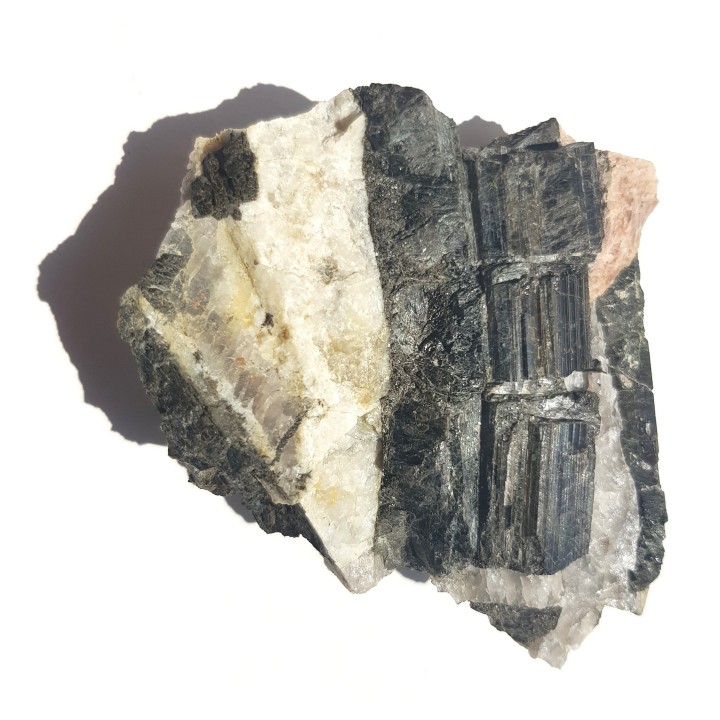 Szerl w pegmatycie z Piławy Grn.