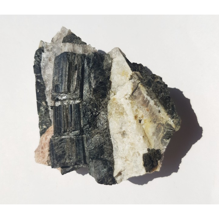 Szerl w pegmatycie z Piławy Grn.