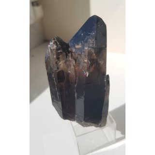 Zrost kwarców dymnych ze Strzegomia