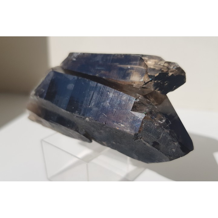 Zrost kwarców dymnych ze Strzegomia