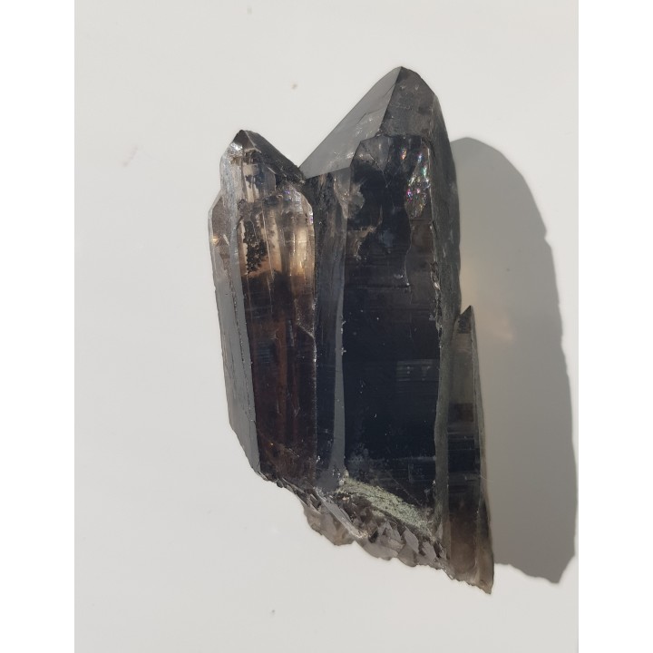 Zrost kwarców dymnych ze Strzegomia