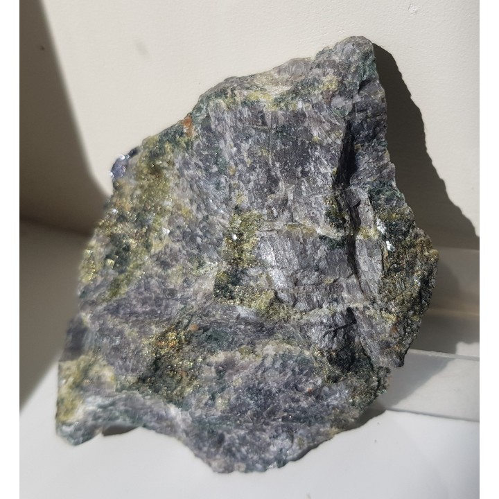 Skapolit, chalkopiryt i molibdenit w skarnie ze Svappavaary, Norrbotten (Szwecja)