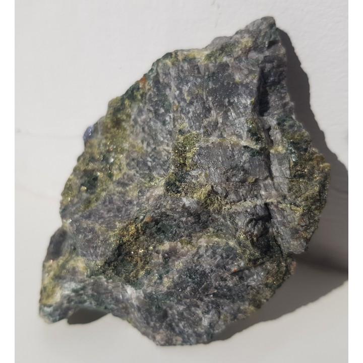 Skapolit, chalkopiryt i molibdenit w skarnie ze Svappavaary, Norrbotten (Szwecja)