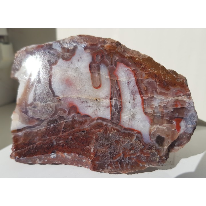 Agat pseudostalaktytowy z Suszyny k. Kłodzka