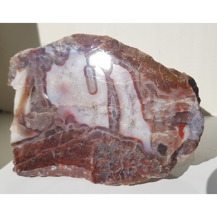 Agat pseudostalaktytowy z Suszyny k. Kłodzka