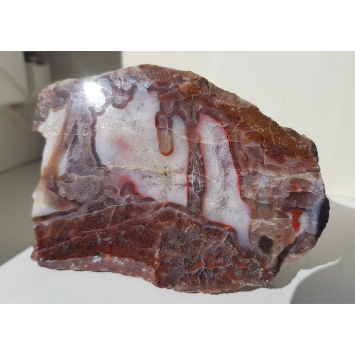 Agat pseudostalaktytowy z Suszyny k. Kłodzka