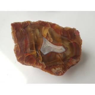 Agat "rzeczny" z Bobru w Sudetach (river agate)