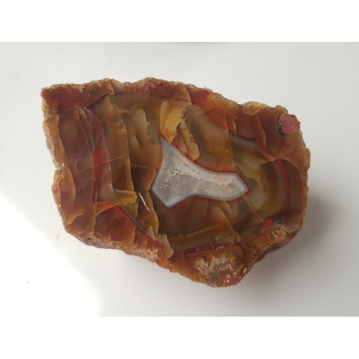 Agat "rzeczny" z Bobru w Sudetach (river agate)