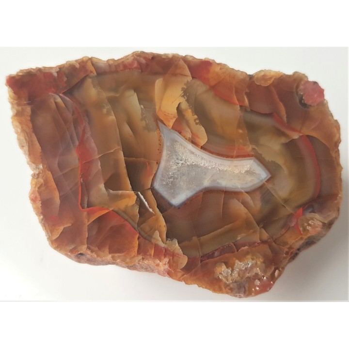 Agat "rzeczny" z Bobru w Sudetach (river agate)