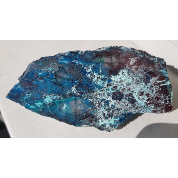 Shattuckit, kupryt w rudzie Cu i Au z Namibii