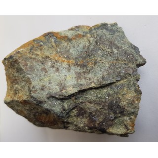 Greenockit na sfalerycie z Miedzianki