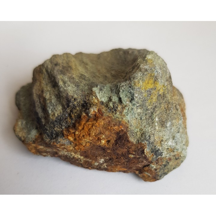 Greenockit na sfalerycie z Miedzianki