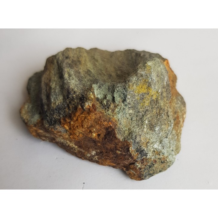 Greenockit na sfalerycie z Miedzianki