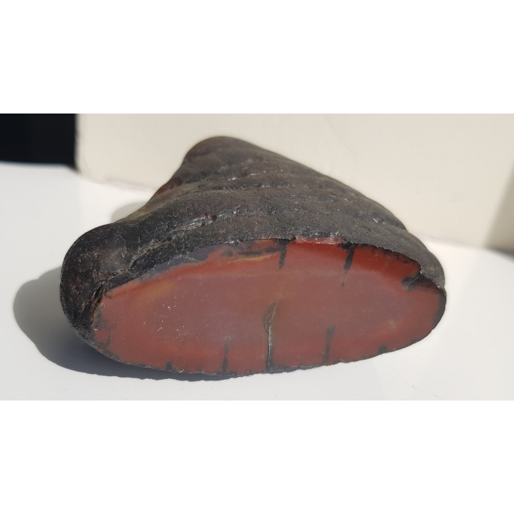 Piękna konkrecja chalcedonowa z aluwiów Nysy Kłodzkiej, zb. Pilce