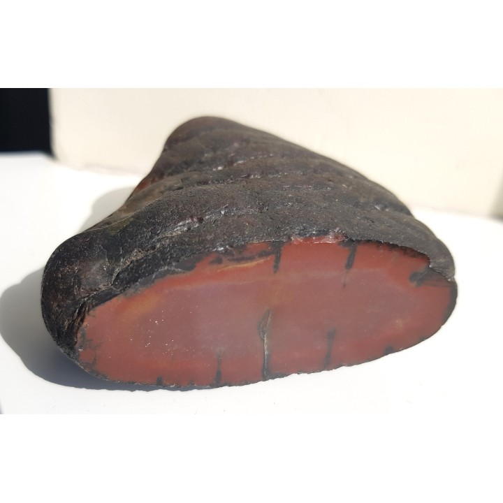 Piękna konkrecja chalcedonowa z aluwiów Nysy Kłodzkiej, zb. Pilce