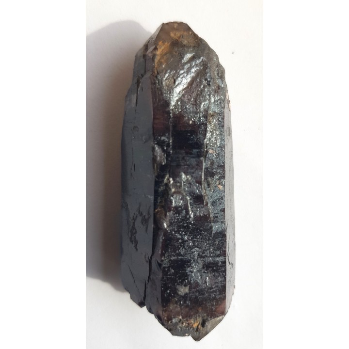 Kwarc dymny z hematytem z Jeleniej Góry