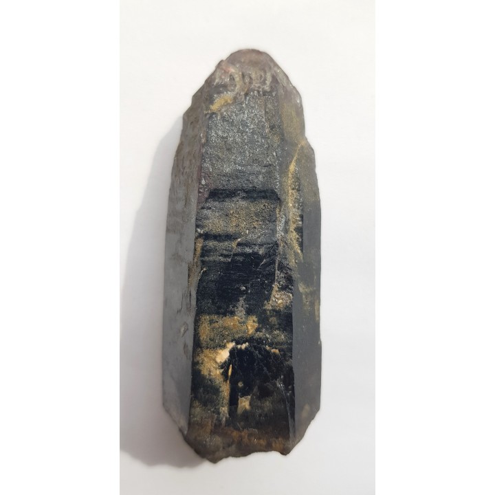 Kwarc dymny z hematytem z Jeleniej Góry