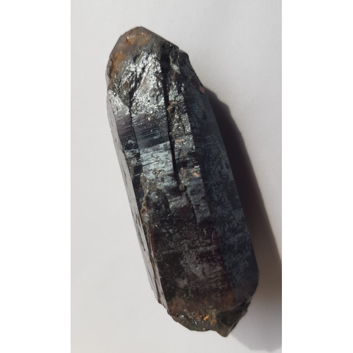 Kwarc dymny z hematytem z Jeleniej Góry