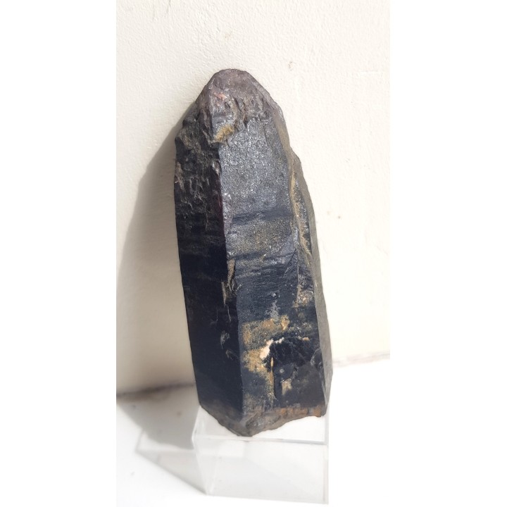 Kwarc dymny z hematytem z Jeleniej Góry