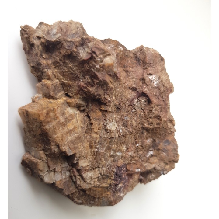 Krystaliczny dolomit żelazowy/ankeryt ze złoża barytu "Jedlinka" k. Jedliny-Zdroju