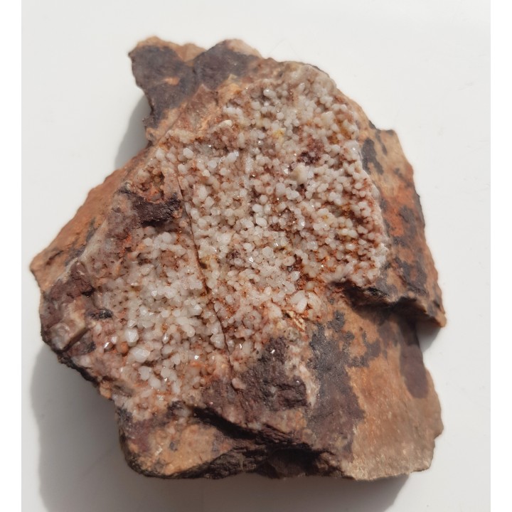 Szczoteczka kwarcowa ze złoża barytu "Jedlinka" k. Jedliny-Zdroju