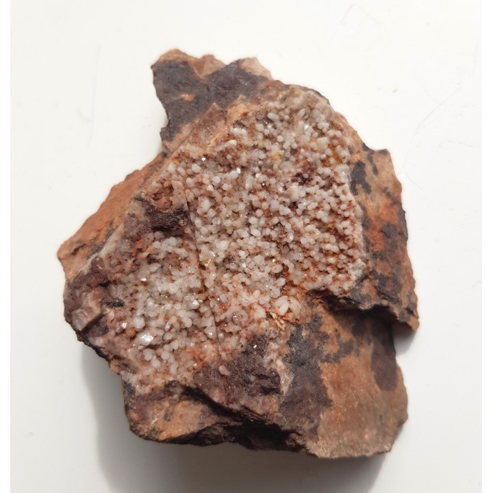 Szczoteczka kwarcowa ze złoża barytu "Jedlinka" k. Jedliny-Zdroju